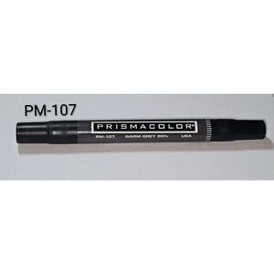 Prismacolor Premier PM-107 WARM GREY 90% Double Sided Art Marker Chisel Fine NEW